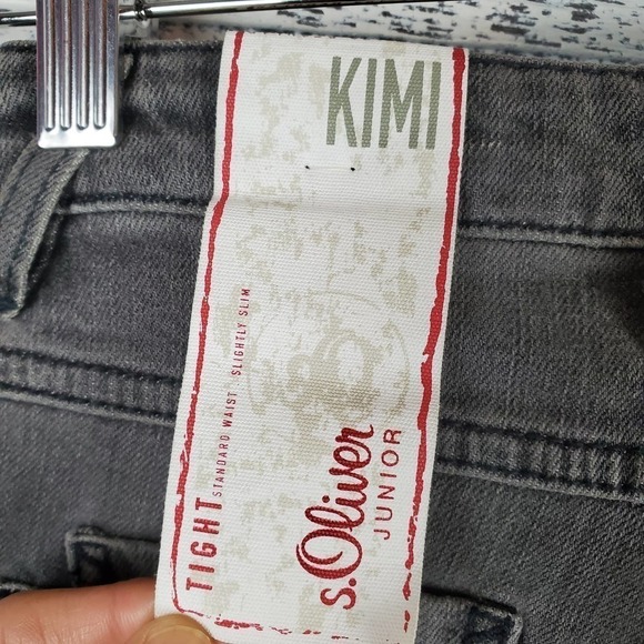 S. Oliver Kimi Tight Standard Waist Slightly Slim Denim Jeans - Picture 9 of 15